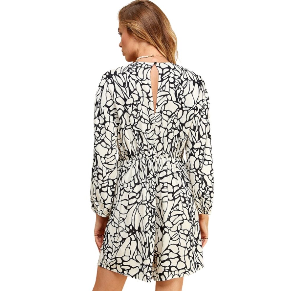 Ivory Ink Romper - Picture 3 of 3